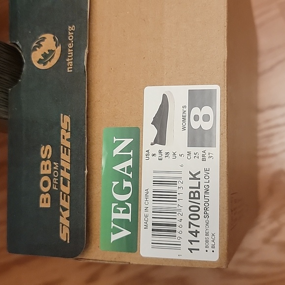 EUC Skechers BOBS Memory Foam Women's Black Shoes size 8 - Picture 10 of 10